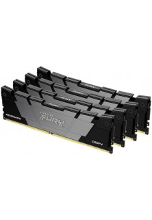 Kingston Fury Renegade DDR4 128GB RAM με 4x32GB Modules και Ταχύτητα 3600 για Desktop