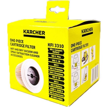 Φίλτρο Σκούπας Υγρών/Στερεών Συμβατό με Karcher