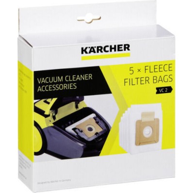 Karcher Σακούλες Σκούπας 5τμχ Συμβατή με Σκούπα Karcher