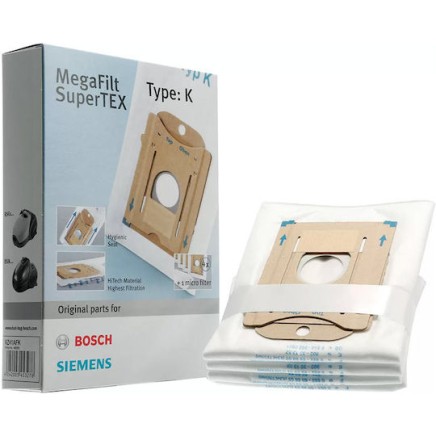 Bosch Σακούλες Σκούπας 4τμχ Συμβατή με Σκούπα Bosch