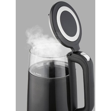 Maestro Βραστήρας 1.7lt 2200W Μαύρος