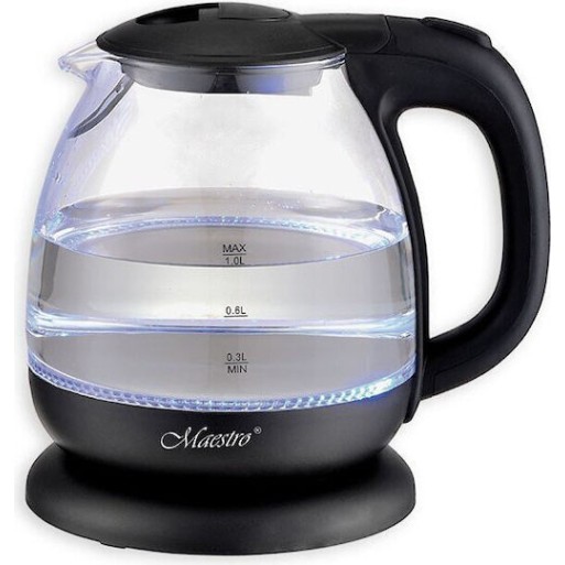 Maestro Βραστήρας 1lt 1100W Μαύρος