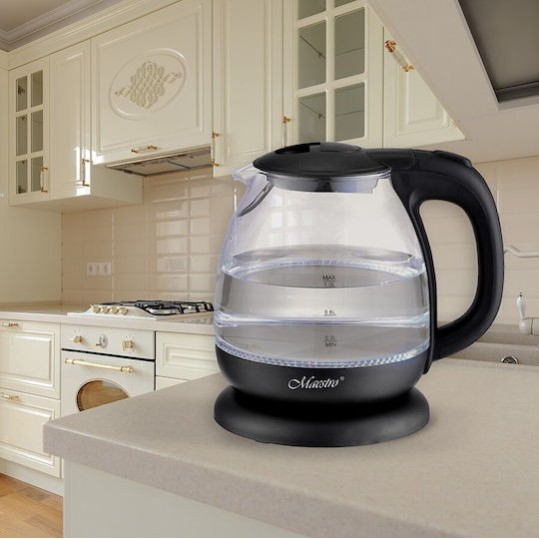 Maestro Βραστήρας 1lt 1100W Μαύρος