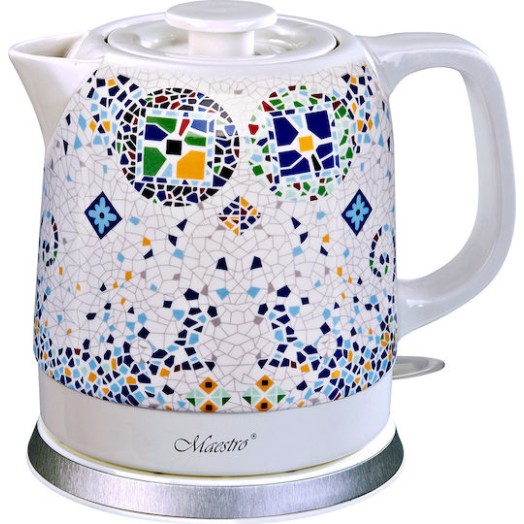 Maestro Mosaic Βραστήρας 1.5lt 1200W Μπλε