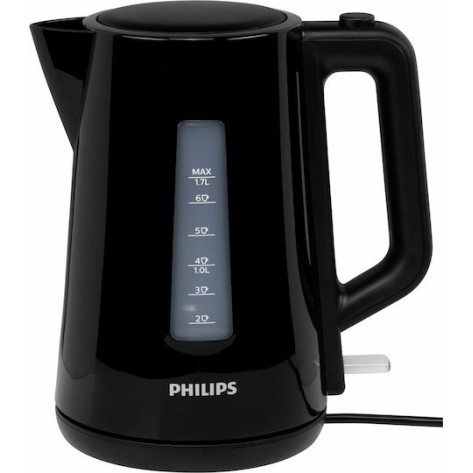 Philips Βραστήρας 1.7lt 2200W Μαύρος