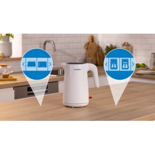 Bosch Mymoment Βραστήρας 1.7lt 2400W Λευκός
