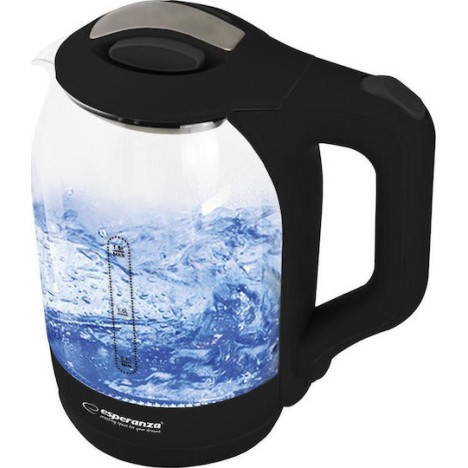 Esperanza Βραστήρας 1.7lt 1500W Μαύρος