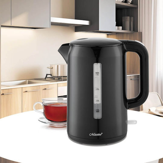 Maestro Βραστήρας 2.2lt 2200W Μαύρος