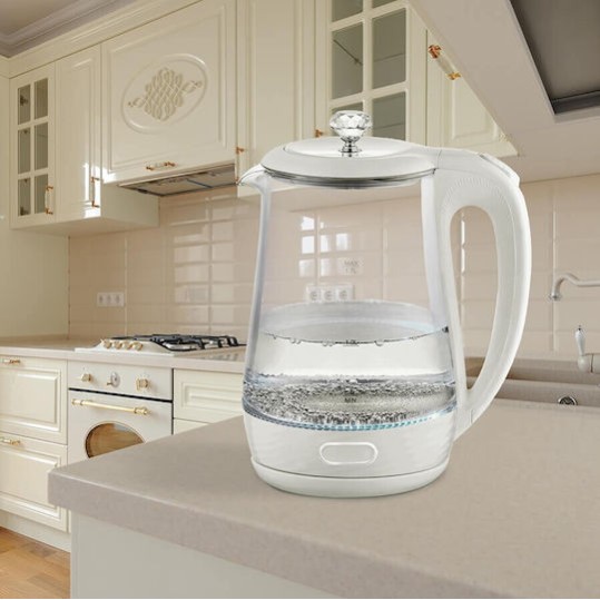 Maestro Βραστήρας 1.7lt 2200W Λευκός