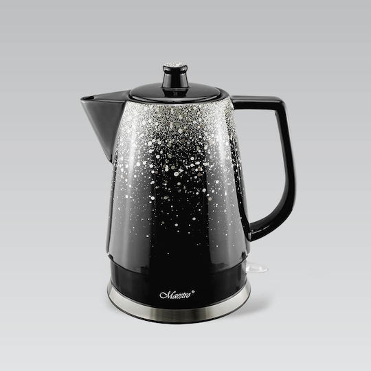 Maestro Βραστήρας 1.5lt 1500W Ασημί