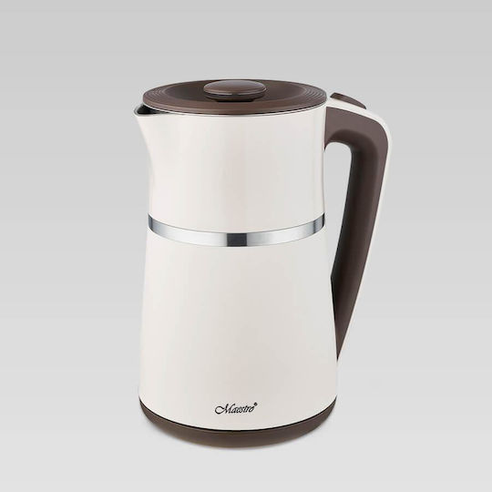 Maestro Βραστήρας 1.7lt 2200W Μπεζ