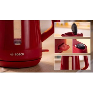 Bosch MyMoment Βραστήρας 1.7lt 2400W Κόκκινος