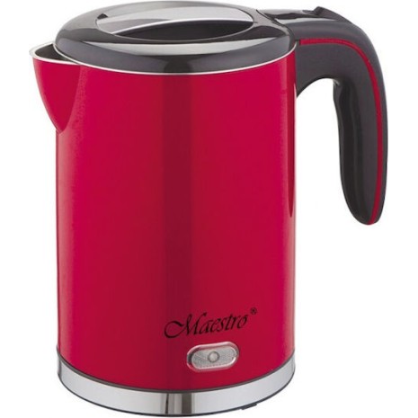Maestro MR030 Red Βραστήρας 1.2lt 1500W Κόκκινος