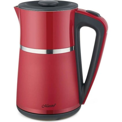 Maestro MR030 Red Βραστήρας 1.2lt 1500W Κόκκινος
