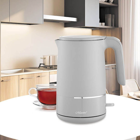 Maestro MR-037 Βραστήρας 1.7lt 1800W Γκρι