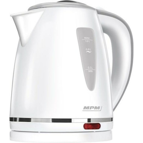 MPM Βραστήρας 1lt 1200W Λευκός