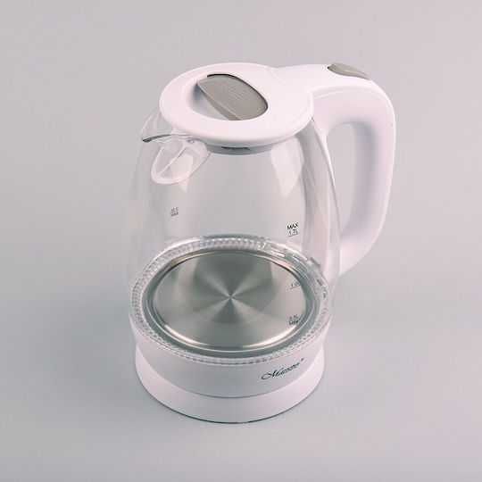 Maestro MR063 White Βραστήρας 1.7lt 2200W Λευκός