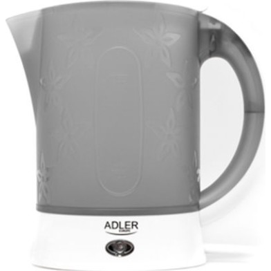 Adler Βραστήρας Ταξιδίου 600ml 600W Γκρι