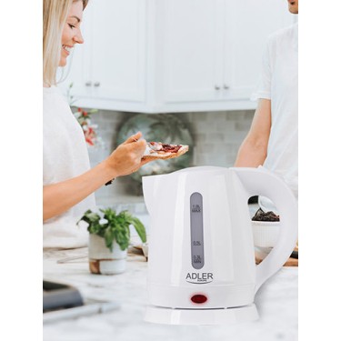 Adler Βραστήρας 1lt 1600W Λευκός
