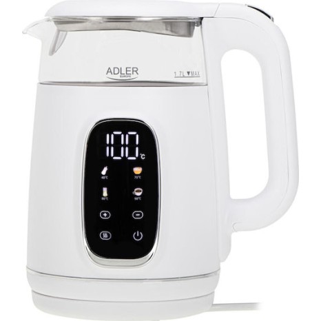 Adler Βραστήρας 1.7lt 1850W Λευκός