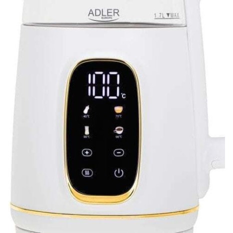 Adler Βραστήρας 1.7lt 1850W Λευκός