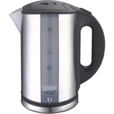 Adler Βραστήρας 1.7lt 2000W Ασημί