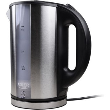 Adler Βραστήρας 1.7lt 2000W Ασημί