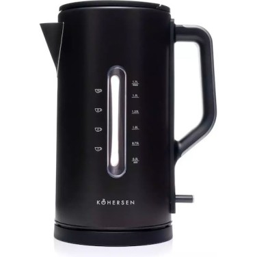 Kohersen Modern Βραστήρας 1.7lt 3000W Μαύρος