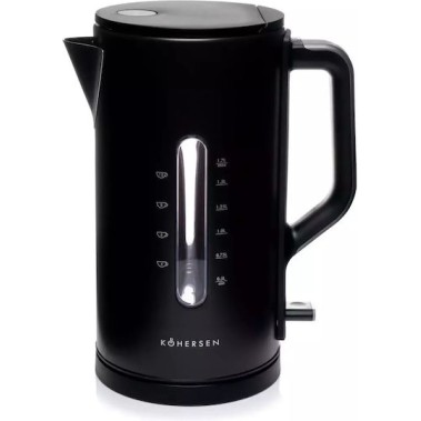 Kohersen Modern Βραστήρας 1.7lt 3000W Μαύρος