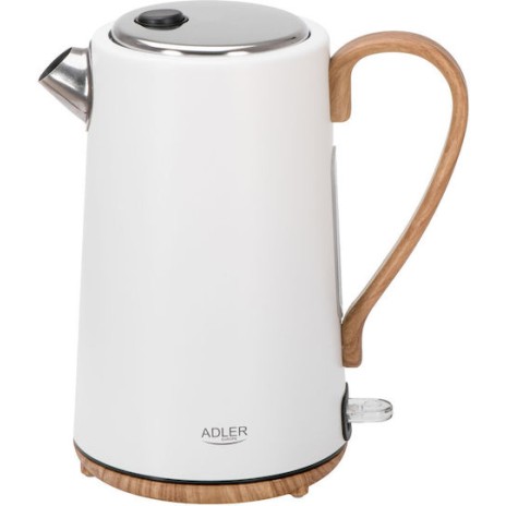 Adler Βραστήρας 1.7lt 2200W Λευκός