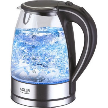 Adler AD-1225 Βραστήρας 1.7lt 2000W Μαύρος