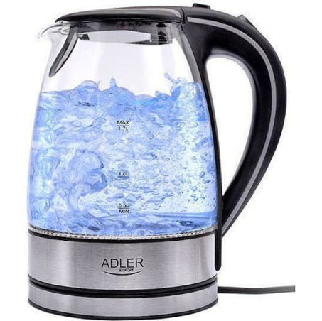Adler AD-1225 Βραστήρας 1.7lt 2000W Μαύρος
