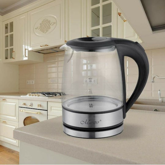Maestro MR062 Βραστήρας 1.2lt 1630W Μαύρος