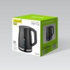 Maestro Βραστήρας 1.7lt 2200W Μαύρος