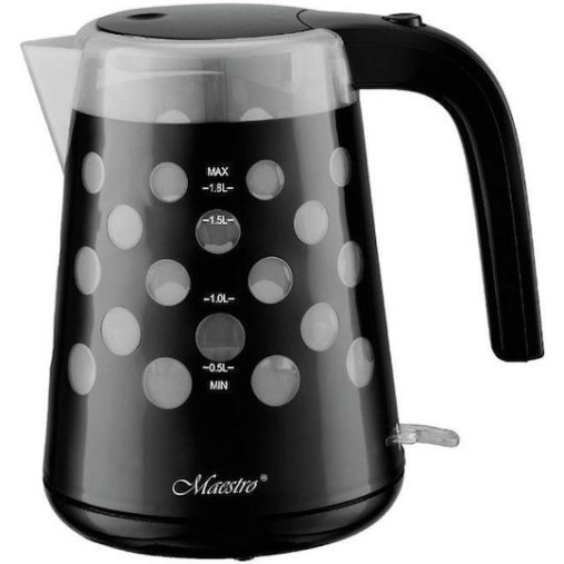 Maestro MR045 Βραστήρας 1.7lt 2200W Μαύρος