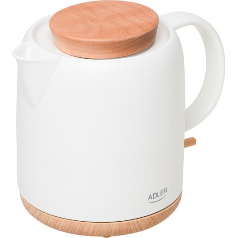 Adler Βραστήρας 1lt 1200W Λευκός