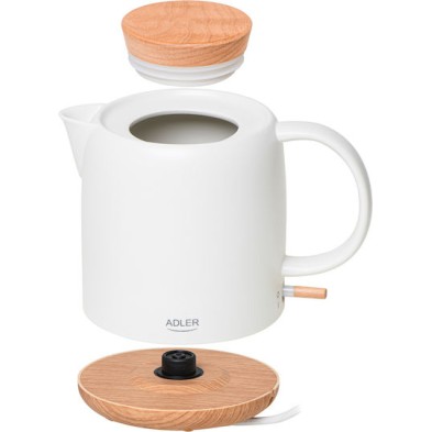 Adler Βραστήρας 1lt 1200W Λευκός