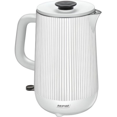 MPM Βραστήρας 1.5lt 1800W Λευκός