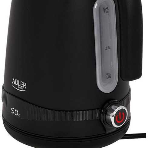 Adler AD 1295B Βραστήρας 1.7lt 2200W Μαύρος