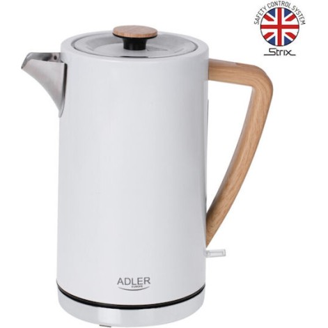 Adler Βραστήρας 1.7lt 1347W Λευκός