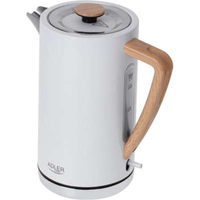 Adler Βραστήρας 1.7lt 1347W Λευκός