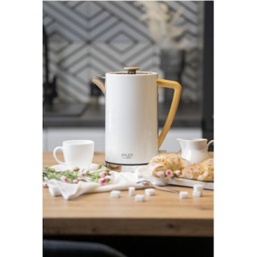 Adler Βραστήρας 1.7lt 1347W Λευκός