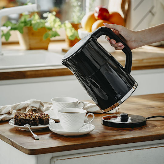 Adler Βραστήρας 1.7lt 1850W Μαύρος