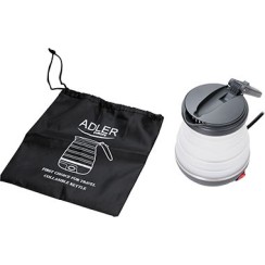 Adler Βραστήρας Ταξιδίου 600ml 750W Λευκός