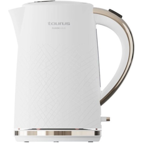 Taurus Fusion Βραστήρας 1.7lt 2200W Λευκός