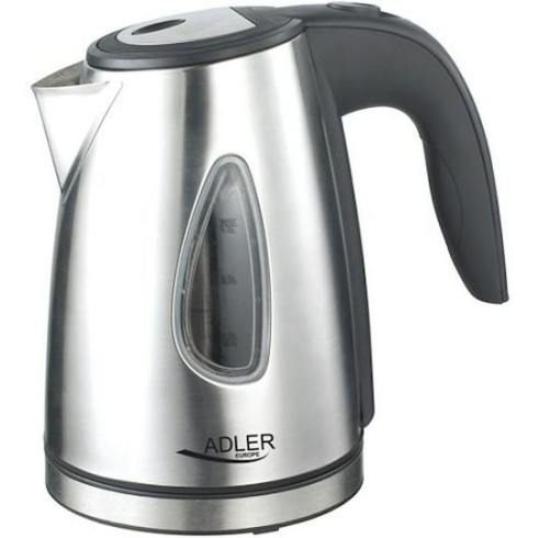 Adler Βραστήρας 1lt 1500W Ασημί