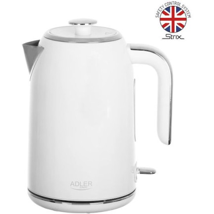 Adler Βραστήρας 1.7lt 2200W White