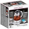 Profi Cook PC-WKS 1167G Βραστήρας 1.5lt 2200W Γκρι