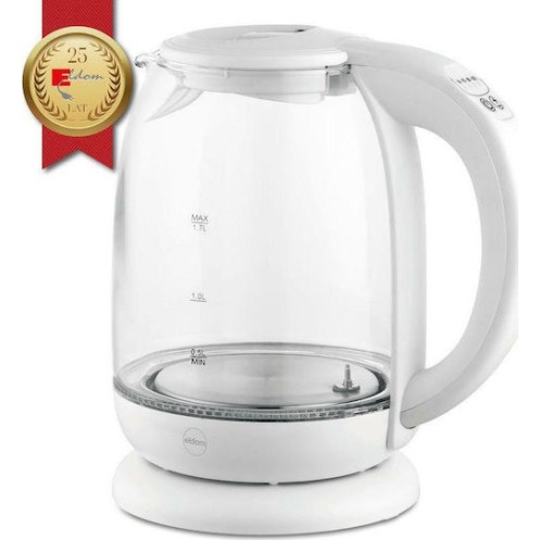 Eldom Βραστήρας 1.7lt 2200W Λευκός