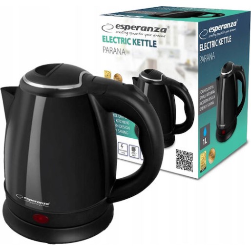 Esperanza Βραστήρας 1lt 1350W Μαύρος